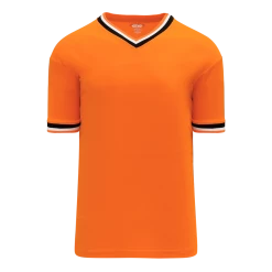 Athletic (AK) Knit Athletic Knit (AK) V1333Y-330 Youth Orange/Black/White Volleyball Jersey Hockey