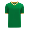 Athletic (AK) Knit Hockey Athletic Knit (AK) V1333A-334 Adult Kelly Green/Gold/White Volleyball Jersey