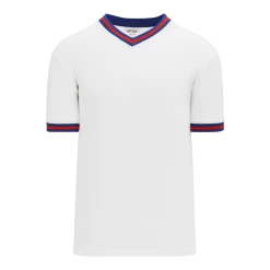 Athletic (AK) Knit Athletic Knit (AK) S1333Y-335 Youth White/Royal Blue/Red Soccer Jersey Hockey