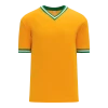 Athletic (AK) Knit Athletic Knit (AK) S1333A-429 Adult Gold/Kelly Green/White Soccer Jersey