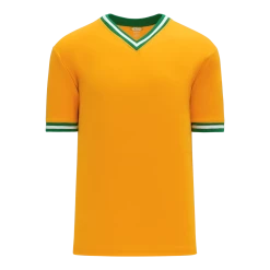 Athletic (AK) Knit Athletic Knit (AK) S1333A-429 Adult Gold/Kelly Green/White Soccer Jersey