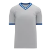 Athletic (AK) Knit Hockey Athletic Knit (AK) S1333Y-450 Youth Grey/Royal Blue/White Soccer Jersey