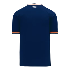 Athletic (AK) Knit Athletic Knit (AK) V1333A-465 Adult Navy/Orange/White Volleyball Jersey Hockey