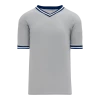 Athletic (AK) Knit Athletic Knit (AK) S1333Y-548 Youth Grey/Navy/White Soccer Jersey