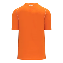 Athletic (AK) Knit Athletic Knit (AK) BA1344Y-238 Youth Orange/White Two-Button Baseball Jersey Hockey