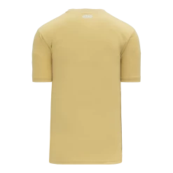 Athletic (AK) Knit Athletic Knit (AK) BA1347Y-008 Youth Vegas Gold Two-Button Baseball Jersey