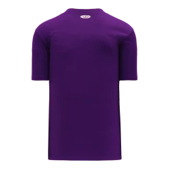 Athletic (AK) Knit Hockey Athletic Knit (AK) BA1347A-010 Adult Purple Two-Button Baseball Jersey