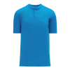 Athletic (AK) Knit Athletic Knit (AK) BA1347Y-019 Youth Pro Blue Two-Button Baseball Jersey Hockey