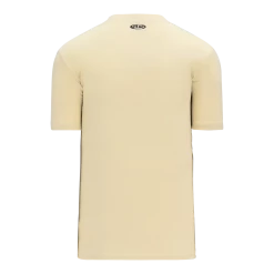 Athletic (AK) Knit Athletic Knit (AK) BA1347A-048 Adult Sand Two-Button Baseball Jersey Hockey