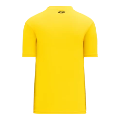 Athletic (AK) Knit Athletic Knit (AK) BA1347A-055 Adult Maize Two-Button Baseball Jersey
