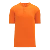 Athletic (AK) Knit Athletic Knit (AK) BA1347Y-064 Youth Orange Two-Button Baseball Jersey Hockey