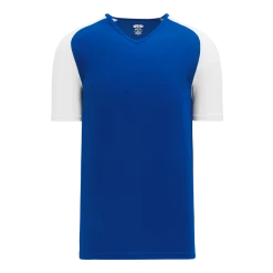 Athletic (AK) Knit Athletic Knit (AK) V1375M-206 Mens Royal Blue/White Volleyball Jersey Hockey