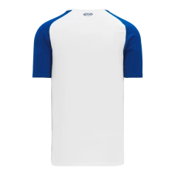 Athletic (AK) Knit Athletic Knit (AK) V1375M-207 Mens White/Royal Blue Volleyball Jersey Hockey