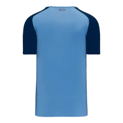 Athletic (AK) Knit Athletic Knit (AK) S1375L-232 Ladies Sky Blue/Navy Soccer Jersey