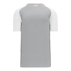 Athletic (AK) Knit Hockey Athletic Knit (AK) BA1375Y-245 Youth Grey/White Pullover Baseball Jersey