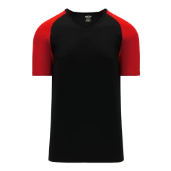 Athletic (AK) Knit Hockey Athletic Knit (AK) S1375Y-249 Youth Black/Red Soccer Jersey
