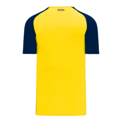 Athletic (AK) Knit Athletic Knit (AK) V1375M-253 Mens Maize/Navy Volleyball Jersey