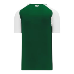 Athletic (AK) Knit Athletic Knit (AK) V1375M-260 Mens Dark Green/White Volleyball Jersey Hockey