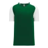 Athletic (AK) Knit Hockey Athletic Knit (AK) BA1375L-260 Ladies Dark Green/White Pullover Baseball Jersey