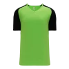 Athletic (AK) Knit Hockey Athletic Knit (AK) V1375L-269 Ladies Lime Green/Black Volleyball Jersey