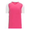 Athletic (AK) Knit Athletic Knit (AK) V1375M-275 Mens Pink/White Volleyball Jersey