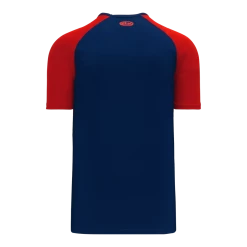 Athletic (AK) Knit Athletic Knit (AK) S1375Y-285 Youth Navy/Red Soccer Jersey Hockey