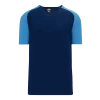 Athletic (AK) Knit Hockey Athletic Knit (AK) S1375L-287 Ladies Navy/Sky Blue Soccer Jersey