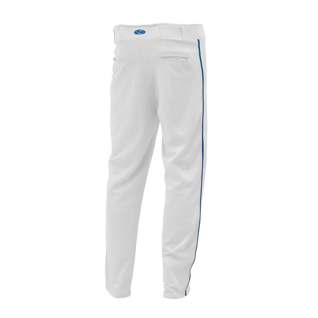Athletic (AK) Knit Athletic Knit (AK) BA1391A-207 Adult White/Royal Blue Pro Baseball Pants 3 Athletic (AK) Knit Athletic Knit (AK) BA1391A-207 Adult White/Royal Blue Pro Baseball Pants