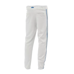 Athletic (AK) Knit Athletic Knit (AK) BA1391Y-207 Youth White/Royal Blue Pro Baseball Pants