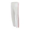 Athletic (AK) Knit Athletic Knit (AK) BA1391A-209 Adult White/Red Pro Baseball Pants