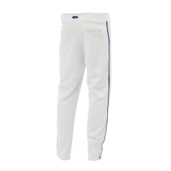 Athletic (AK) Knit Athletic Knit (AK) BA1391Y-217 Youth White/Navy Pro Baseball Pants