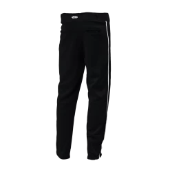 Athletic (AK) Knit Athletic Knit (AK) BA1391Y-221 Youth Black/White Pro Baseball Pants