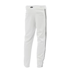 Athletic (AK) Knit Athletic Knit (AK) BA1391Y-222 Youth White/Black Pro Baseball Pants
