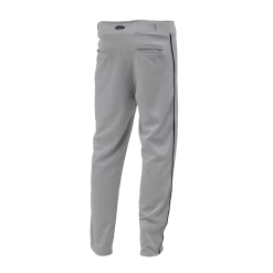 Athletic (AK) Knit Athletic Knit (AK) BA1391A-822 Adult Grey/Black Pro Baseball Pants