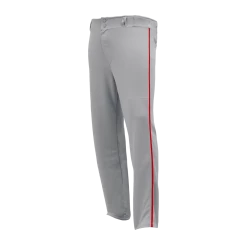 Athletic (AK) Knit Athletic Knit (AK) BA1391Y-829 Youth Grey/Red Pro Baseball Pants