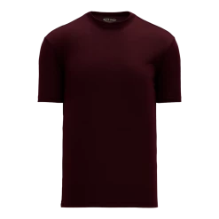 Athletic (AK) Knit Athletic Knit (AK) BA1800M-009 Mens Maroon Pullover Baseball Jersey