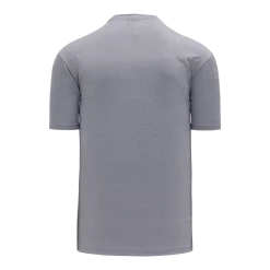 Athletic (AK) Knit Athletic Knit (AK) BA1800M-020 Mens Heather Grey Pullover Baseball Jersey Hockey