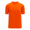 Athletic (AK) Knit Athletic Knit (AK) BA1800L-064 Ladies Orange Pullover Baseball Jersey Hockey