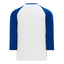 Athletic (AK) Knit Athletic Knit (AK) S1846A-207 Adult White/Royal Blue Soccer Jersey Hockey