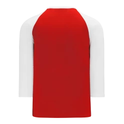 Athletic (AK) Knit Athletic Knit (AK) S1846A-208 Adult Red/White Soccer Jersey Hockey