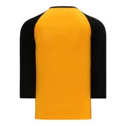 Athletic (AK) Knit Athletic Knit (AK) V1846Y-213 Youth Gold/Black Volleyball Jersey