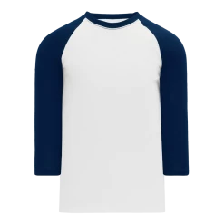 Athletic (AK) Knit Athletic Knit (AK) V1846Y-217 Youth White/Navy Volleyball Jersey