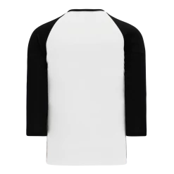 Athletic (AK) Knit Athletic Knit (AK) S1846A-222 Adult White/Black Soccer Jersey Hockey