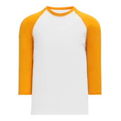 Athletic (AK) Knit Athletic Knit (AK) S1846Y-242 Youth White/Gold Soccer Jersey Hockey