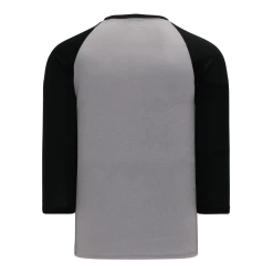 Athletic (AK) Knit Athletic Knit (AK) S1846Y-920 Youth Heather Grey/Black Soccer Jersey Hockey