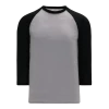 Athletic (AK) Knit Athletic Knit (AK) V1846Y-920 Youth Heather Grey/Black Volleyball Jersey