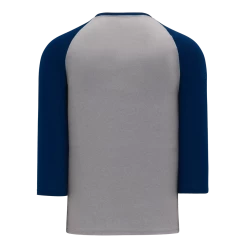 Athletic (AK) Knit Athletic Knit (AK) S1846Y-921 Youth Heather Grey/Navy Soccer Jersey