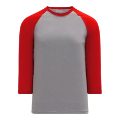 Athletic (AK) Knit Athletic Knit (AK) V1846Y-923 Youth Heather Grey/Red Volleyball Jersey