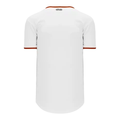 Athletic (AK) Knit Athletic Knit (AK) BA5500Y-SF594 San Francisco White Youth Full Button Baseball Jersey