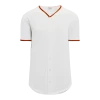 Athletic (AK) Knit Athletic Knit (AK) BA5500Y-SF594 San Francisco White Youth Full Button Baseball Jersey